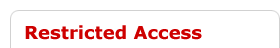 Restricted Server Access